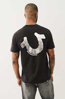 DIAGONAL HORSESHOE TEE, image 1