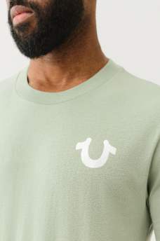 DIAGONAL HORSESHOE TEE, image 4