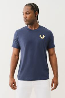 DIAGONAL HORSESHOE TEE, image 2