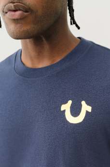 DIAGONAL HORSESHOE TEE, image 4