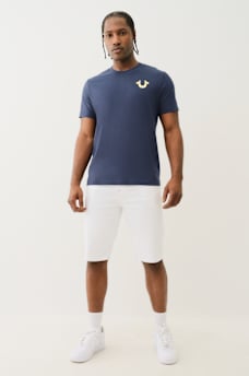 DIAGONAL HORSESHOE TEE, image 6