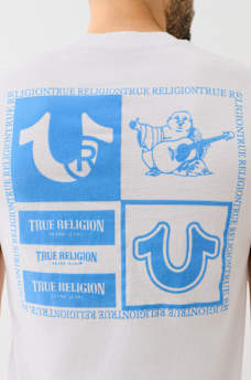 CHECKERED LOGO TEE, image 1