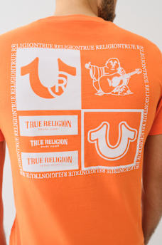 CHECKERED LOGO TEE, image 1