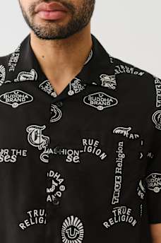 ALLOVER LOGO RESORT SHIRT, image 2