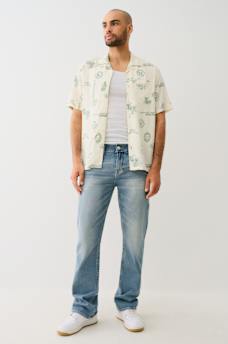 ALLOVER LOGO RESORT SHIRT, image 6