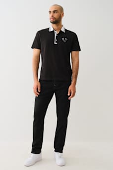 TRUE RELIGION GUSSET POLO SHIRT, image 7