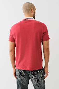 TRUE RELIGION GUSSET POLO SHIRT, image 5