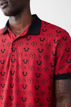MONOGRAM POLO SHIRT, image 1