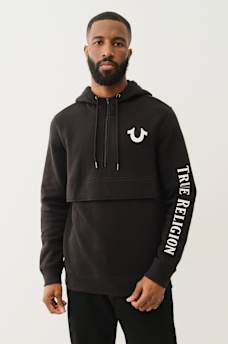 FLEECE ANORAK HOODIE, image 1