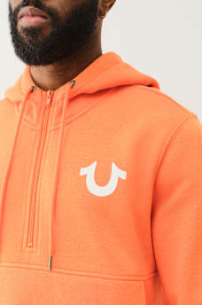 FLEECE ANORAK HOODIE, image 4