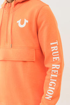 FLEECE ANORAK HOODIE, image 5