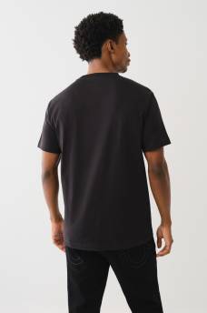 METALLIC LOGO TAPING TEE, image 3
