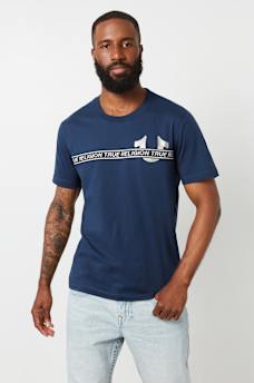 METALLIC LOGO TAPING TEE, image 2