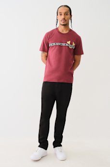 METALLIC LOGO TAPING TEE, image 5