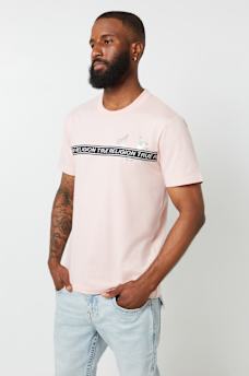 METALLIC LOGO TAPING TEE, image 4