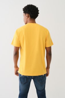 METALLIC LOGO TAPING TEE, image 3