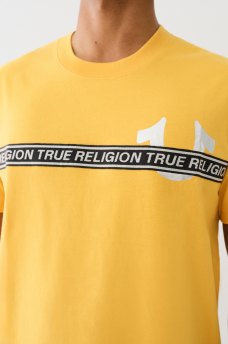 METALLIC LOGO TAPING TEE, image 1