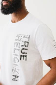 TEXTURED LOGO TEE, image 1