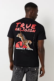 TIGER GRAPHIC CREW TEE, image 4