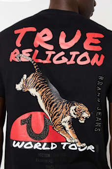 TIGER GRAPHIC CREW TEE, image 1