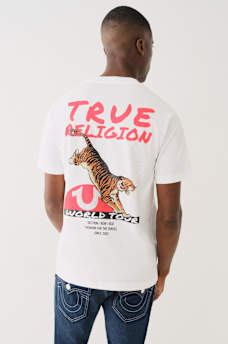 TIGER GRAPHIC CREW TEE, image 4