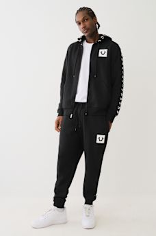 LOGO TAPE TRIM JOGGER, image 3