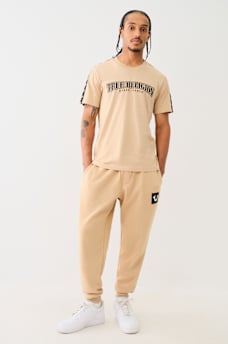 LOGO TAPE TRIM JOGGER, image 3