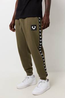 LOGO TAPE TRIM JOGGER, image 1
