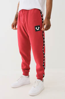 LOGO TAPE TRIM JOGGER, image 1