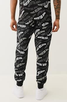 ALLOVER WAVY LOGO JOGGER, image 5
