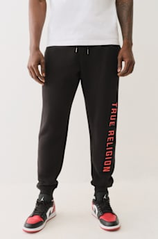 EMBOSSED TRIPLE STITCH JOGGER, image 3