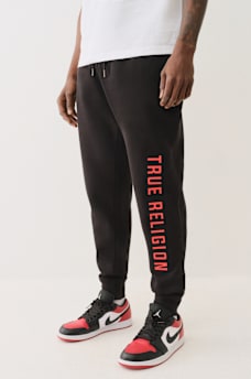 EMBOSSED TRIPLE STITCH JOGGER, image 1