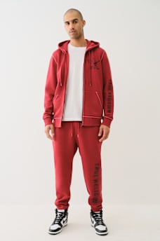 EMBOSSED TRIPLE STITCH JOGGER, image 6