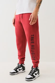 EMBOSSED TRIPLE STITCH JOGGER, image 1