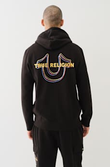 MULTI HORSESHOE ZIP HOODIE, image 1