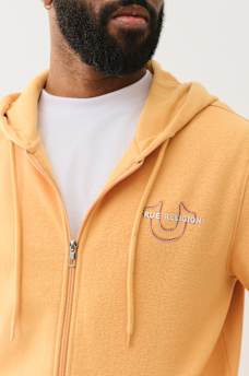 MULTI HORSESHOE ZIP HOODIE, image 2