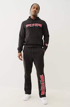 ARCHED LOGO STRAIGHT LEG SWEAT PANT, image 2