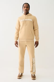 ARCHED LOGO STRAIGHT LEG SWEAT PANT, image 2
