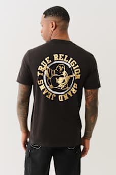 METALLIC TRUE LOGO TEE, image 1