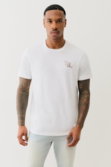 METALLIC TRUE LOGO TEE, image 2