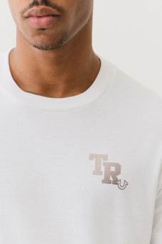 METALLIC TRUE LOGO TEE, image 4