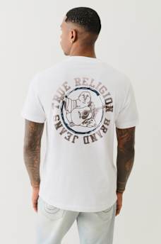 METALLIC TRUE LOGO TEE, image 1