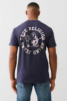 METALLIC TRUE LOGO TEE, image 1