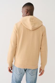 METALLIC LOGO TAPE TRIM ZIP HOODIE, image 4