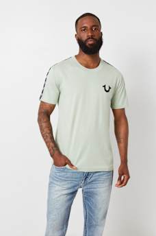 HORSESHOE TAPE TRIM TEE , image 2