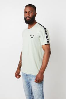 HORSESHOE TAPE TRIM TEE , image 4