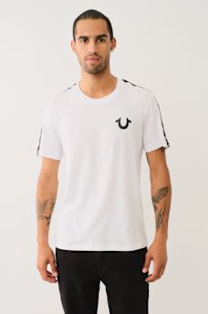 HORSESHOE TAPE TRIM TEE , image 2
