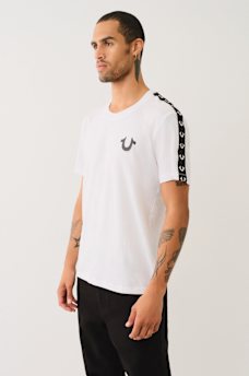 HORSESHOE TAPE TRIM TEE , image 4