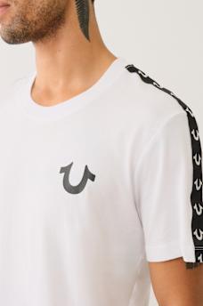 HORSESHOE TAPE TRIM TEE , image 1
