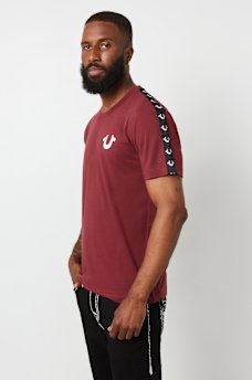 HORSESHOE TAPE TRIM TEE , image 2